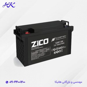 باتری یو پی اس زیکو 100 آمپر 12 ولت